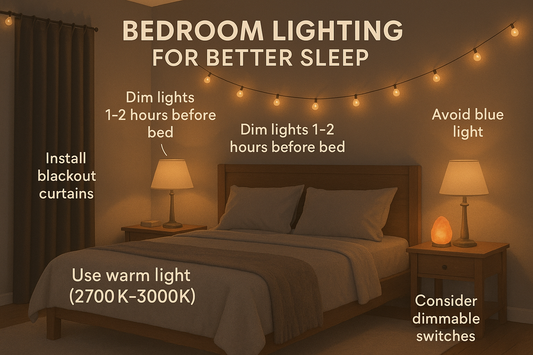 How to Choose Bedroom Lighting That Promotes Sleep