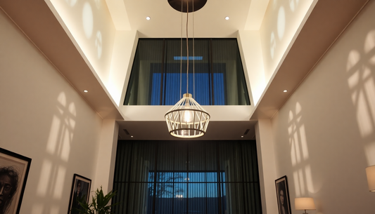 Modern pendant light in a stylish kitchen