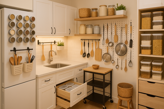 Small Kitchen Organization & Décor Hacks