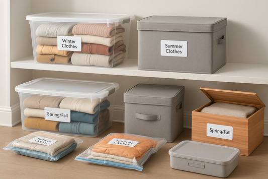 The Best Storage Bins for Seasonal Clothes