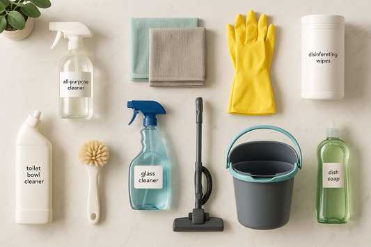 Top 10 Must-Have Cleaning Supplies for Every Home