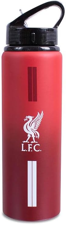 Liverpool F.C. Team Merchandise Aluminium Fade Bottle,Red, 750ml