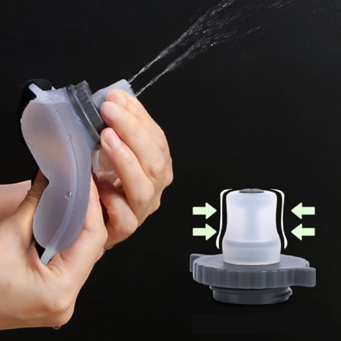 Wrist Water Bottle - Lightweight Hydration for Climbing, Running, Cycling - running water bottle - running water bottle hand