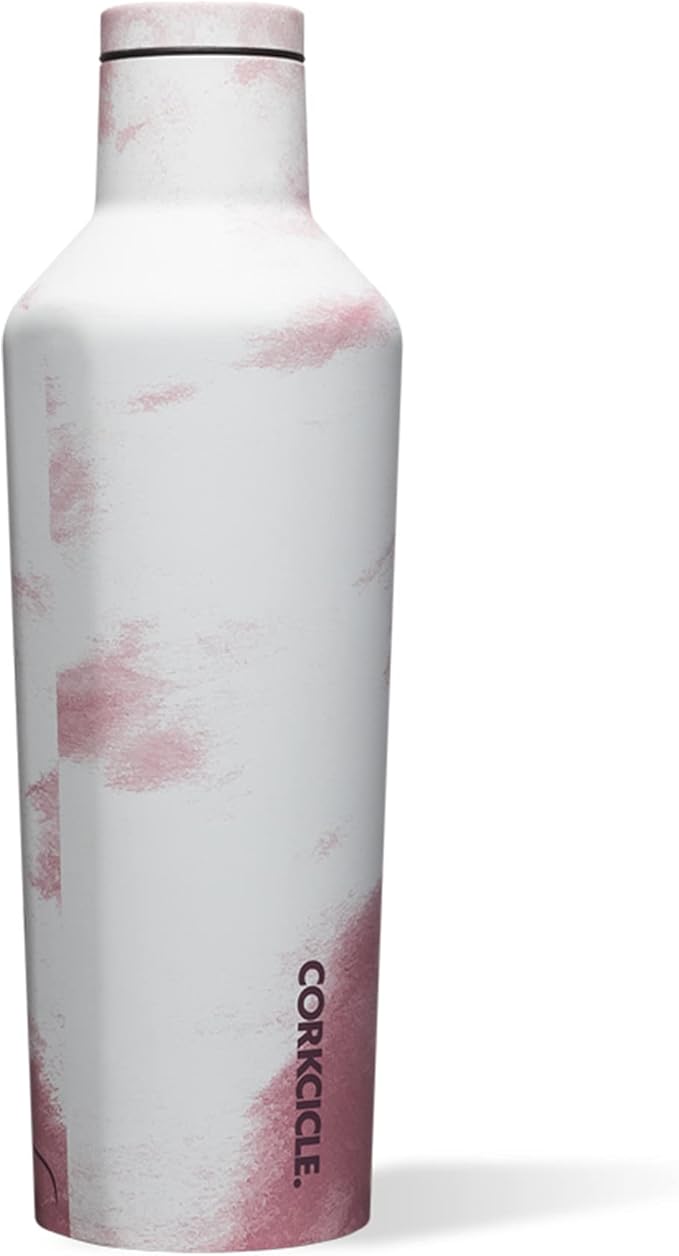 Corkcicle Disney Minnie Mouse Insulated Canteen Travel Water Bottle, Triple Insulated Stainless Steel, Screw-on Cap, Keeps Beverages Cold for 25 Hours or Warm for 12 Hours, 16 oz