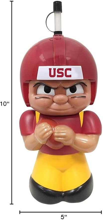 NCAA Big Sip Water Bottle - Reusable, Kid Friendly Drinking Cup - Dishwasher Safe - Ideal for Everyday Use