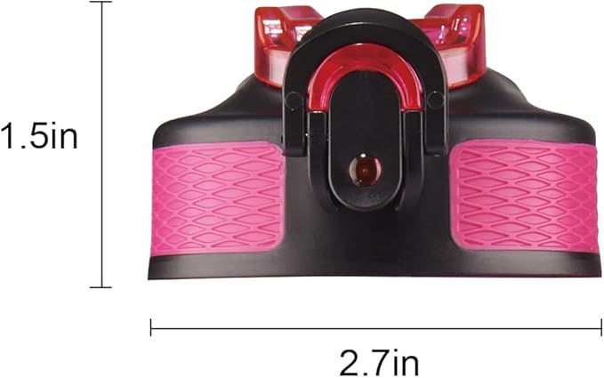 EYQ Water Bottle Straw Lid for 32 oz Water Jug (Pink)
