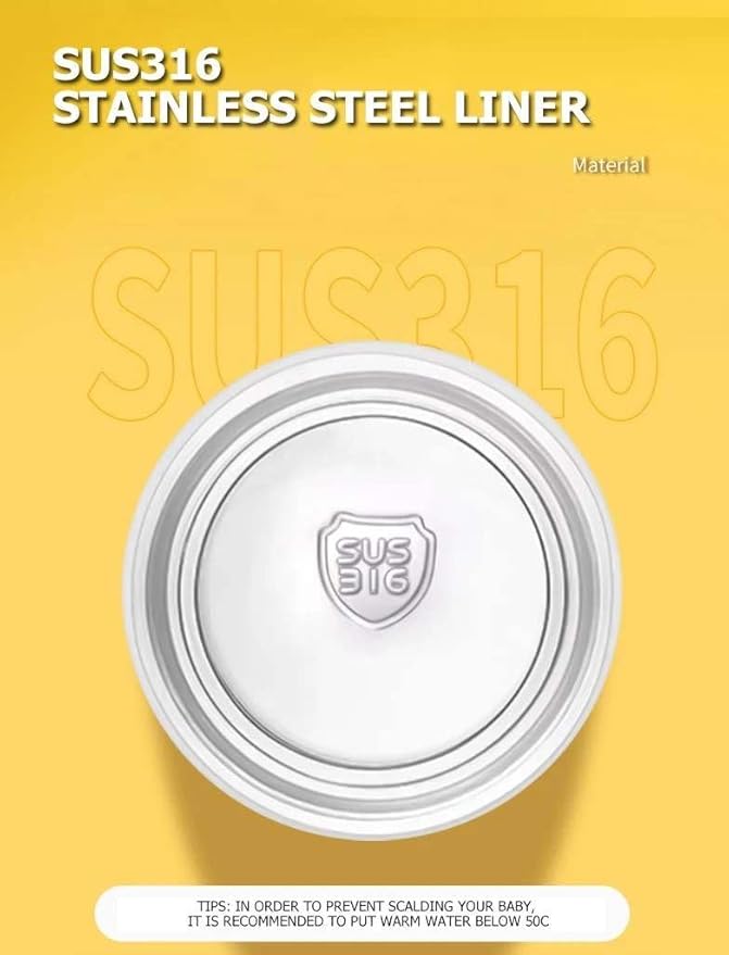 Kids Premium 14 oz Math Water Bottle with Silicone Spout, Leak-Proof Locking Flip Lid, Carrying Strap, Educational, Fun, Learning, Puzzle, Insulated, Stainless Steel Thermos, Sensory, Fidget.(Orange)