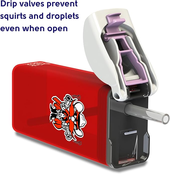 Reusable Water Bottle | Officially Licensed NCAA Sports Bottle | BPA Free | Dishwasher Safe | Red Raider | 12 oz Drink in the Box - Texas Tech