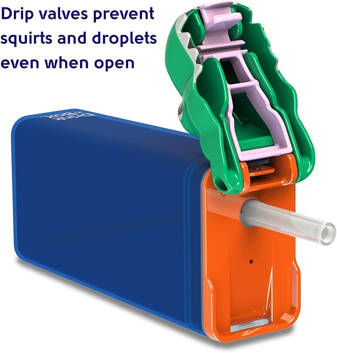 Reusable Water Bottle | Officially Licensed NCAA Sports Bottle | BPA Free | Dishwasher Safe | Albert Gator | 12 oz Drink in the Box - University of Florida