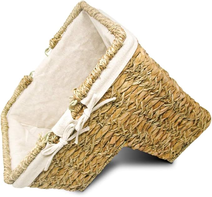 Trademark Innovations Stair Basket, Tan