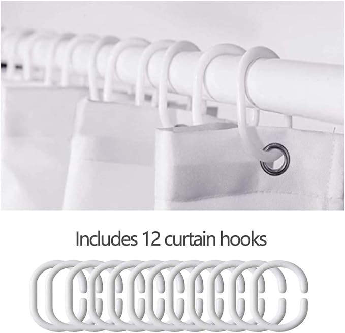 Feelyou Unicorn Shower Curtain Cute Unicorn Bath Curtain Cartoon Unicorn Bathroom Shower Curtain Set for Kids Toddler Boys Girls Girl Unicorn Kids Bathroom Accessories 72"x84"