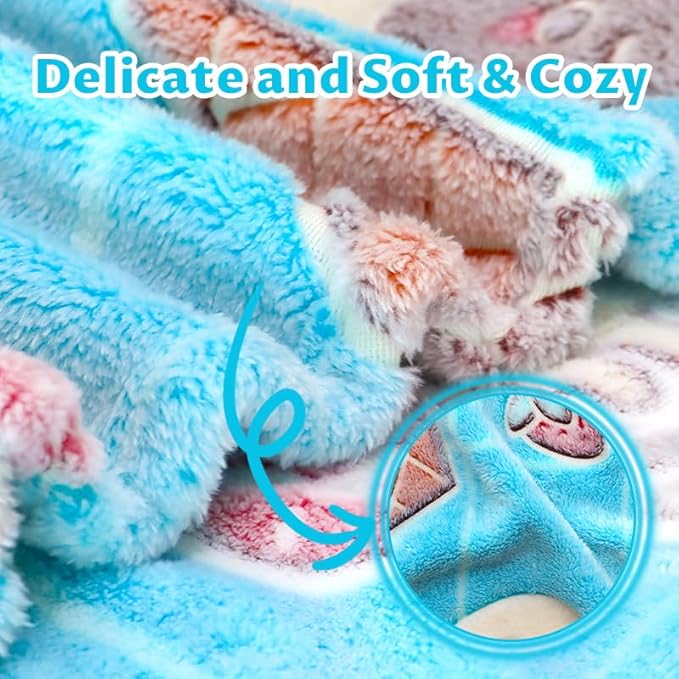 Funny Blanket Glow in The Dark Blankets for Girls Cute Ice Cream Blanket Birthday Gifts for Kids Toddlers Soft Warm Cozy Cute Food Blankets Home Decor Glowing Blanket