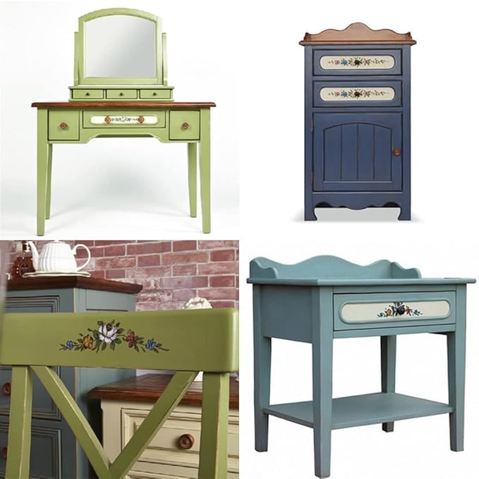 2 Sheet Lotus Flower Sticker Watercolor Flowers Wall Decals Floral Wall Stickers for Smooth Surface, Bathroom, Living Room, Bedroom and Girls Room