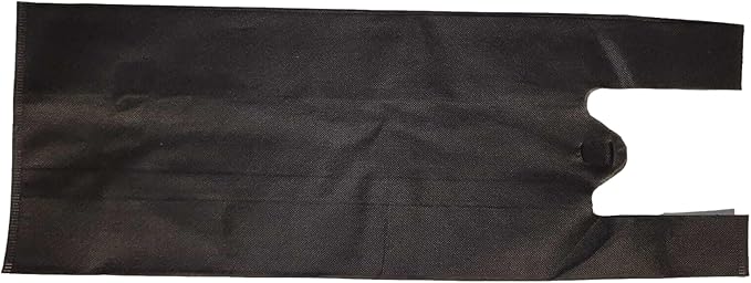 400 Pcs Single Wine Bag Christmas Wine Gift Bag Non Woven Fabric Reusable Bags for Gifts Bags Bulk Bottle Holder Wine Carrier with Handles for Shopping Thank you bag Parties (Black)