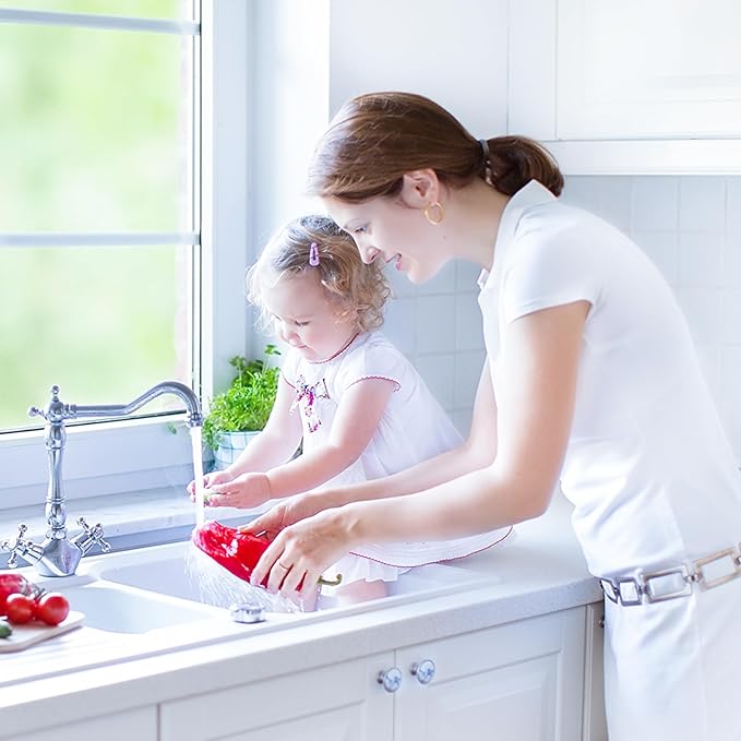 4-Pack Water Filter Replacement for PUR, PUR PLUS Faucet Mount Water Filtration System, NSF Certified, Replace Water Filter for PUR Sink Faucet RF-9999, Upgraded Version