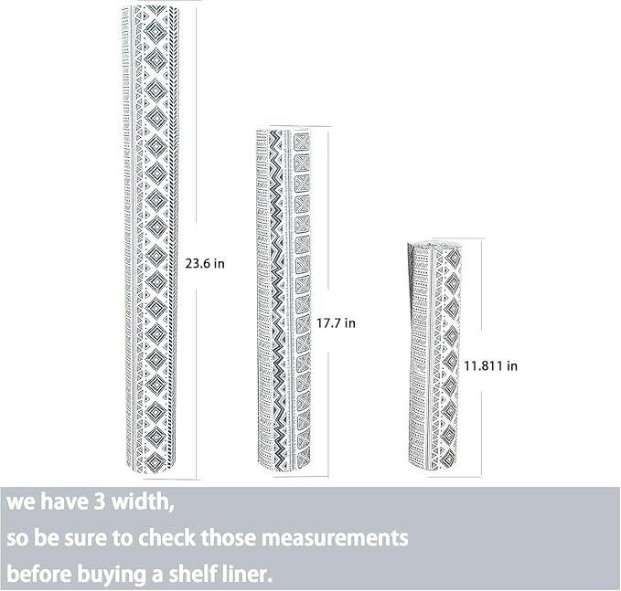 Textured Non-Slip Shelf Liner Non Adhesive Drawer Liner Washable Drawer Shelf Liner for Cabinet, Slip Resistant Easy to Clean Protect Kitchen Mats Thickened Strong Grip (Blue, 23.62 Inch x 32.8 FT)