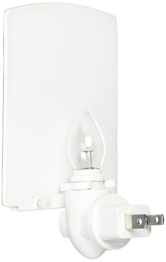 Caroline's Treasures BB7045CNL Hot Dog Face Ceramic Night Light Compact, UL-Certified, Ideal for Bedroom, Bathroom, Nursery, Hallway, Kitchen, 6x4x3, Multicolor