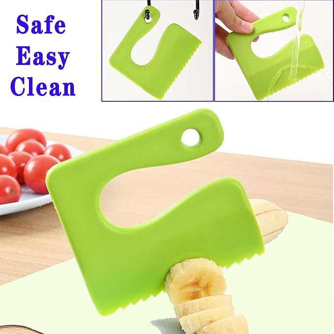 17Pcs Montessori Kitchen Toddler Knife Set Kids Knife Set for Real Cooking-Kids Kitchen Tools Set for Real Cooking for for 2/3/4/5/6/7/8/9/10/11/12 Year Old, for Toddler Birthday Gift