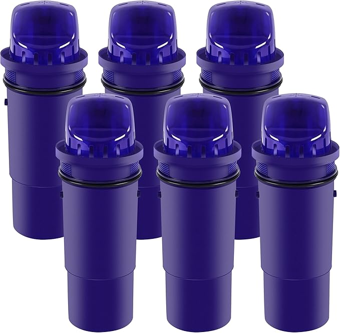 6-Pack PPF900Z Water Filter Replacement for PUR, PUR Plus Pitcher and Dispenser, Water Filters Replace PPF900Z, PPF951K,CRF950Z,PPT700W, PPT711W