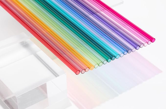 Stanley Reusable Quencher Straws | 4-Pack of BPA-Free, Reusable Straws for Clean Drinking | Perfect for Stanley's 40oz Tumblers | Purple