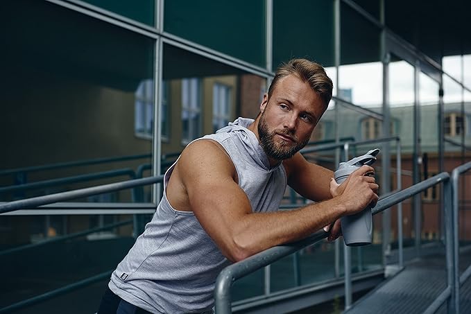 Smartshake Reforce Stainless Steel, 900 ml, Grey