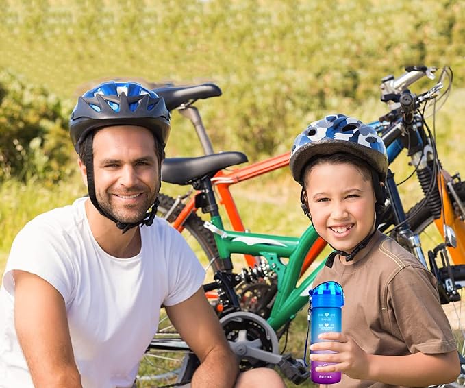 XACIOA Water Bottle with Straw,18oz Plastic Cup with Motivational Time Marker,1L Tritan Sport Lightweight Leakproof BPA-Free,Wide Mouth Fast Flow Ensure You Have Times to Drink,with Straw & Cup Brush