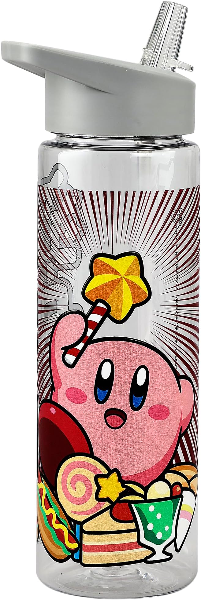 Kirby Pink Puff 24 oz. UV Single-Wall Tritan™ Water Bottle