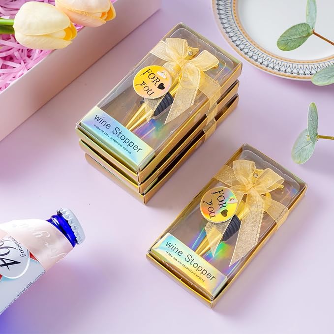 24-Pack 15 Wine Bottle Stopper for 15th Birthday Party Favors, Quinceañera Party Favors - 15 years old Wedding Anniversary Souvenirs or Decorations, Gift for Guests