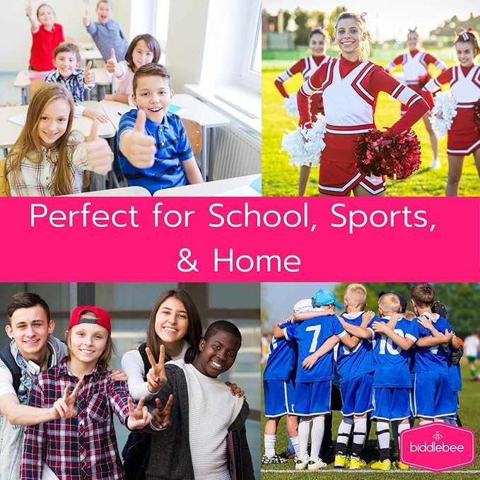 25 oz. Cheer Dance & Gymnastics Stainless Steel Water Bottle - Perfect Gifts for Cheerleaders, Dancers, Gymnasts & Coaches (Live Love Tumble)