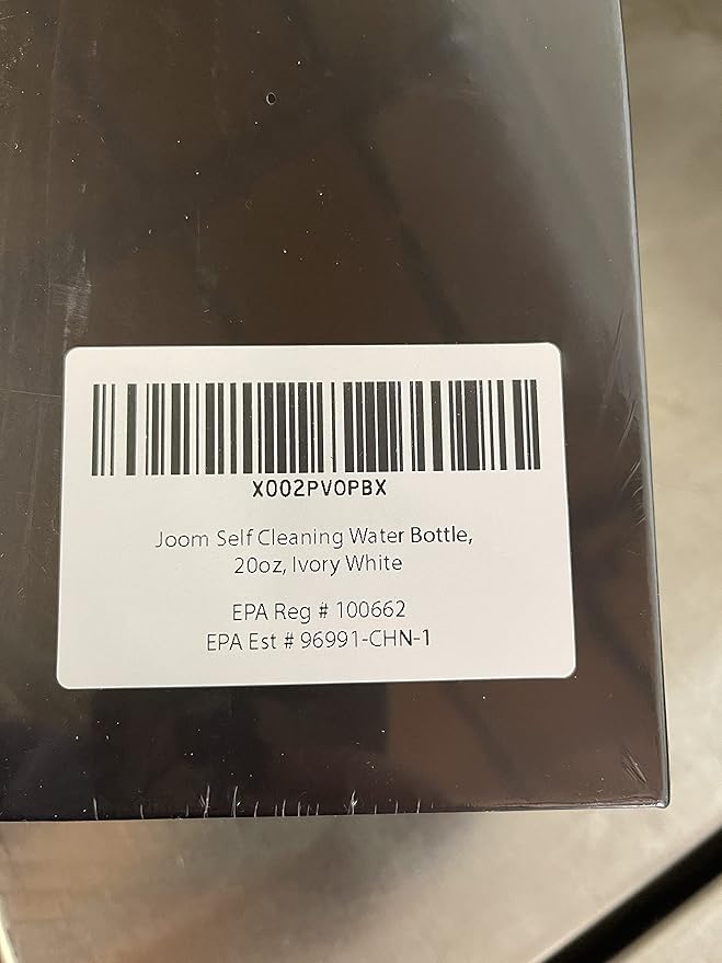 JOOM Self Cleaning Water Bottle Insulated Stainless Steel Water Bottle with UV Water Purifier, Smart Water Bottle Pure Water in 90 seconds, 20oz