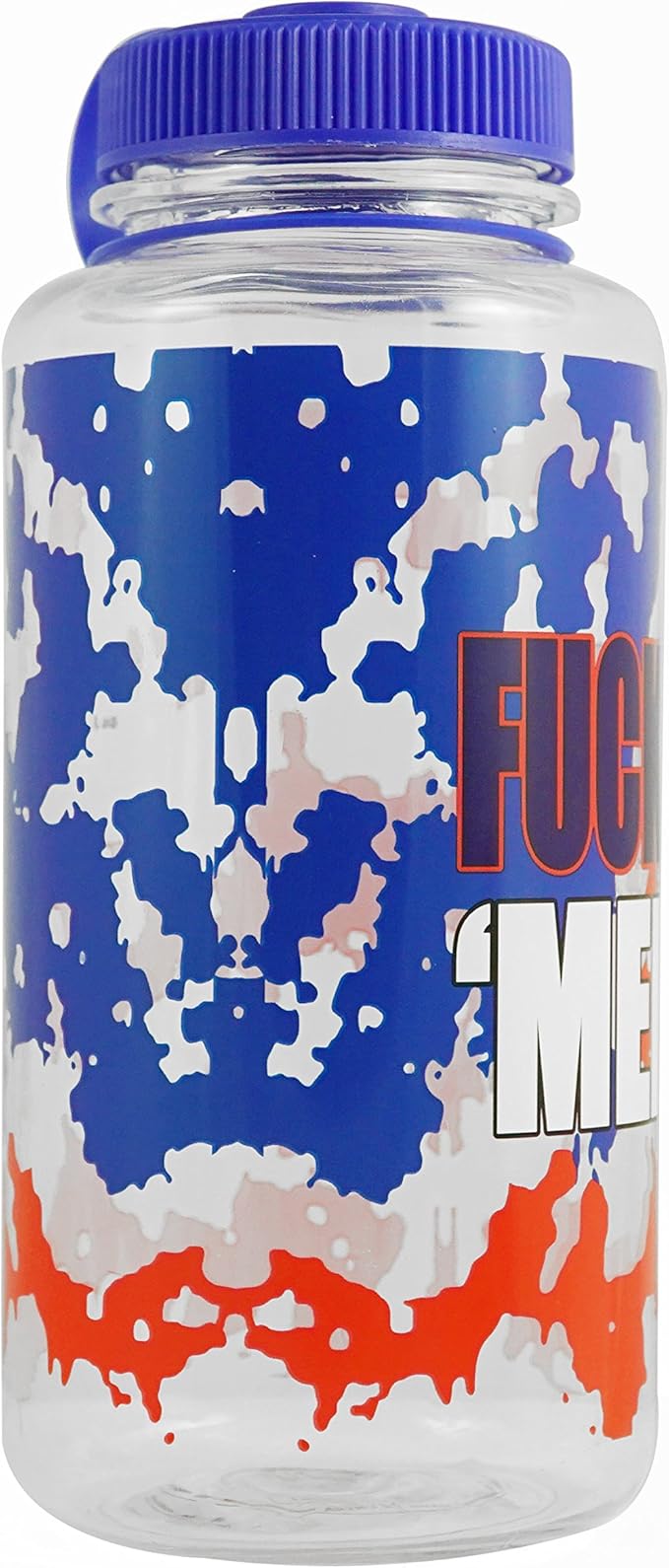 JUST FUNKY F@#! Yeah America 32oz Plastic Water Bottle