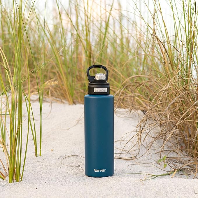 Tervis NFL Miami Dolphins-All in Water, 40oz Wide Mouth Bottle, Stainless Steel