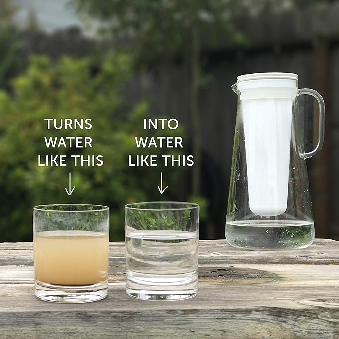 LifeStraw Home – Activated Carbon + Ion Exchange Replacement Filter for Protection Against tap Water contaminants Including microplastics, PFAS and 30+ contaminants