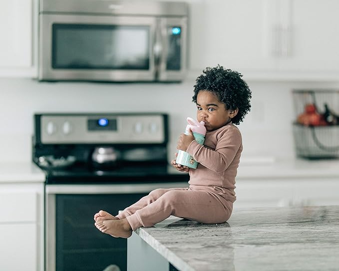 Simple Modern Wide Mouth Lid Leak Proof Straw Chug Handle Flip Fits Summit Water Bottles and Hydro Flask, Sippy, Riptide