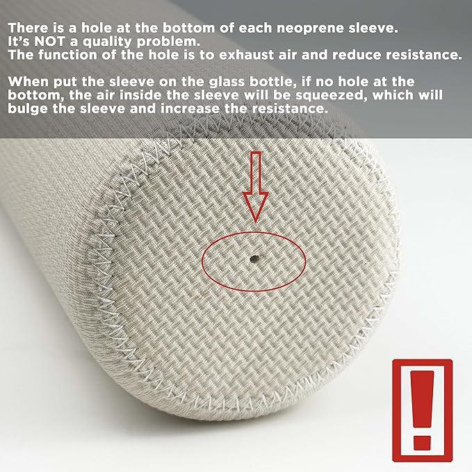 32 oz Motivational Glass Water Bottles with 2 Lids | Sports Water Bottle with Neoprene Sleeve and Adjustable Strap (White Plastic Lid and Bamboo Lid with Straw)