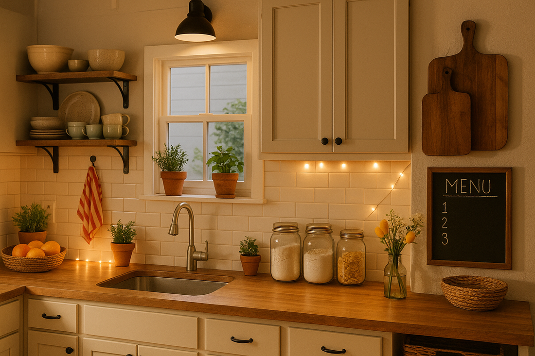 How to Style Your Kitchen with Affordable Décor