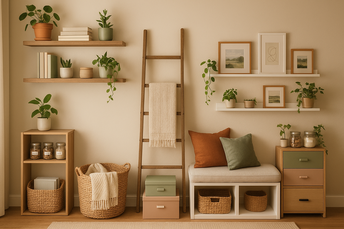 Organizing Your Home Beautifully: Storage Solutions That Double as Décor