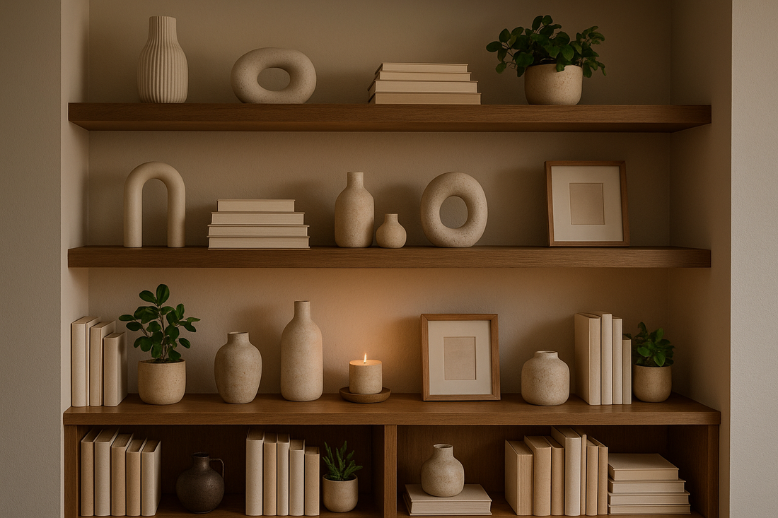 The Art of Accessorizing Shelves & Bookcases