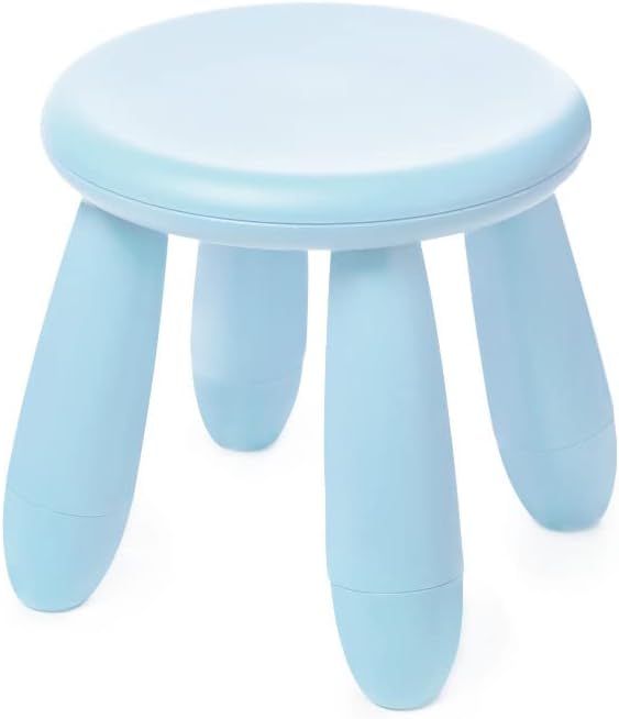 Kids Step Stool, Kindergarten Study Stools, Lightweight Footstools are Sturdy and Durable, Very Suitable for Use in The Kitchen, Bathroom and Bedroom(Light Blue)…