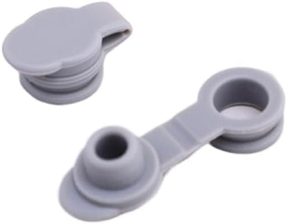 20Pcs Grey Universal Silicone Sealing Bottle Straw Hole Grommets Stopper Lids Straw Plug Replacement Tumber 20/30Oz Thermos Cup, Wine Stoppers and Pourers