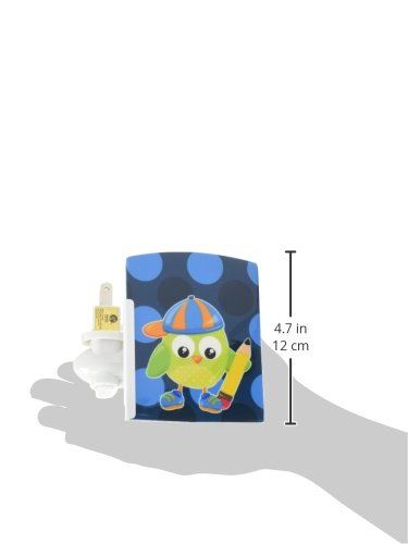 Caroline's Treasures BB9028CNL Back to School Boy Bird Ceramic Night Light Compact, UL-Certified, Ideal for Bedroom, Bathroom, Nursery, Hallway, Kitchen, 6x4x3, Multicolor