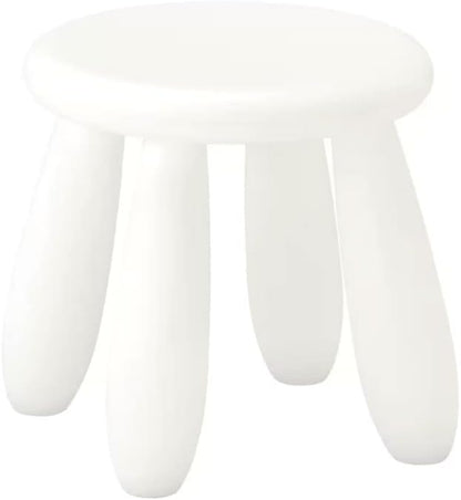 Kids Step Stool, Kindergarten Study Stools, Lightweight Footstools are Sturdy and Durable, Very Suitable for Use in The Kitchen, Bathroom and Bedroom (White)