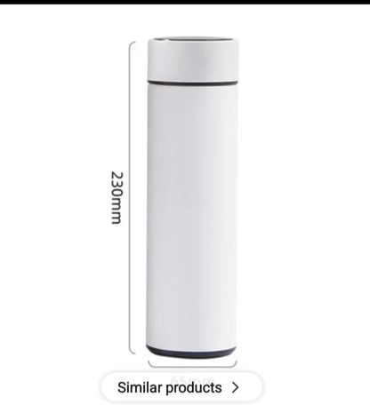 LIQUID WATER BOTTLE, 40oz Stainless Steel Water Bottle with Time Display and Leak-Proof Flip Top, Motivational Quote for Fitness, Gym, Work, Travel (Black) (Black), large