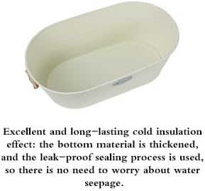 Large Ice Buckets, Banquet Ice Buckets, Cocktail Bar Ice Buckets, Home And Kitchen Beverage Beer Ice Buckets (white2)