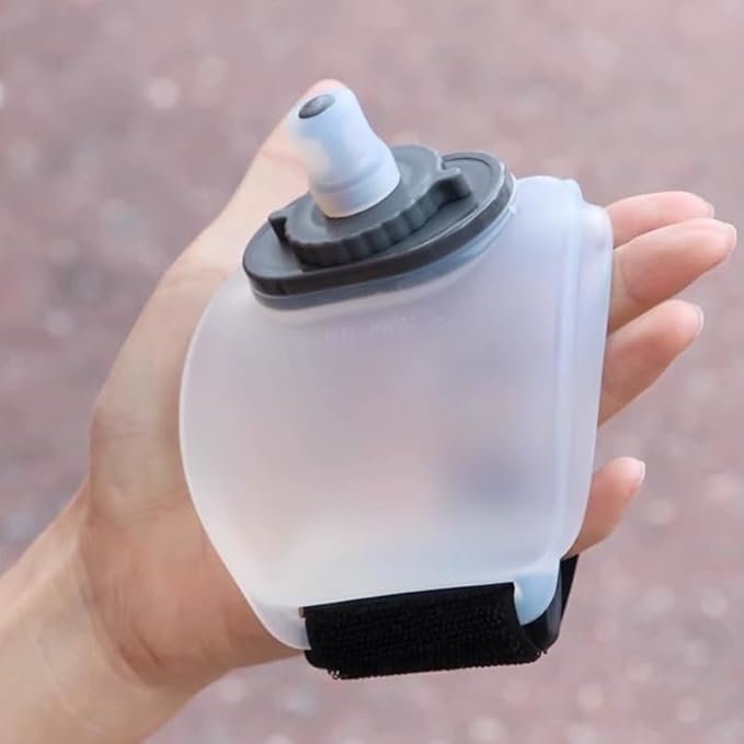 Wrist Water Bottle - Lightweight Hydration for Climbing, Running, Cycling - running water bottle - running water bottle hand