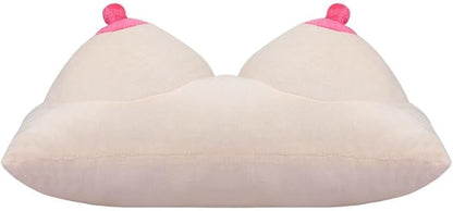 XGOPTS Boobs Breasts Pillow Cushion Creative 3D Feminist Boobs Pillow Soft Memory Foam Sleep Pillow Funny Chest Shaped Pillow Ergonomic Breast Cushion for Couples Home Decor for Valentine's Day