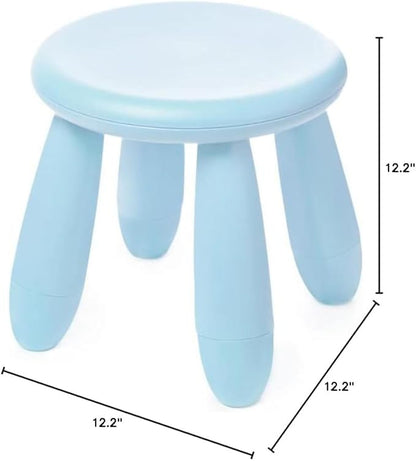 Kids Step Stool, Kindergarten Study Stools, Lightweight Footstools are Sturdy and Durable, Very Suitable for Use in The Kitchen, Bathroom and Bedroom(Light Blue)…