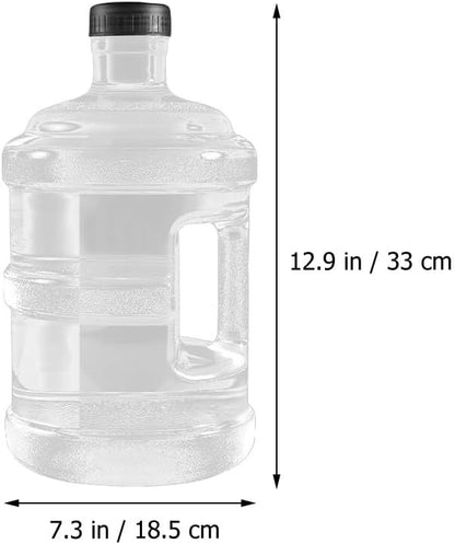BESPORTBLE 5L Water Jug Clear Kettle Bottled Water Water Dispenser Water Gallon Water Storage Tub Wide Mouth Party Jug Spring Plastic Portable Travel