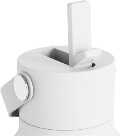 Smart Water Bottle with Premium Bluetooth Speaker, Portable Charger, LED Light, Hands-Free Mic, Insulated Stainless Steel, Straw Lid, BPA-Free, 20oz - Mix & Match Colorways