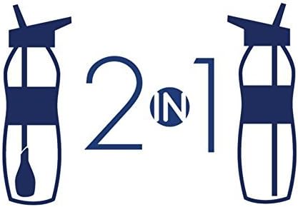 Curve Filtered Water Bottle, 2-Pack, Blue